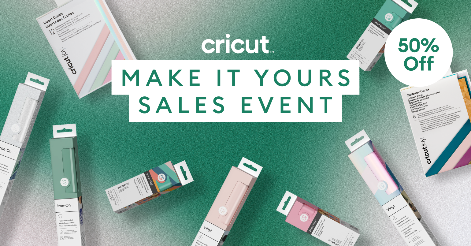 Save 50% on materials & accessories